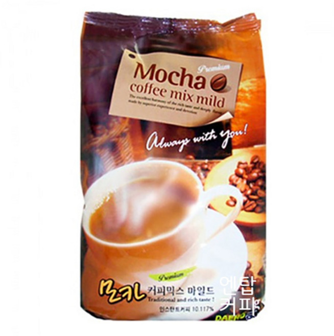 대호 프리미엄 모카 마일드 커피믹스, 900g, 12개, 1개입, 900g
