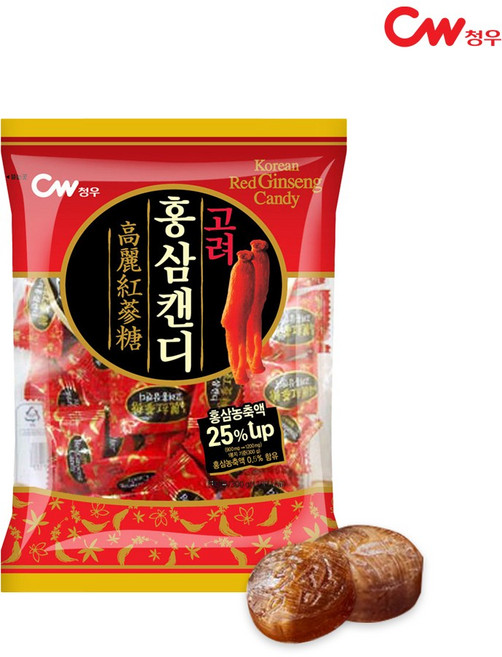 청우식품 고려홍삼캔디, 300g, 1개
