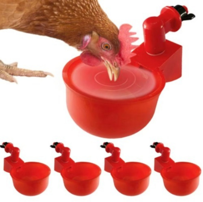 광휘몰 조류 닭 급수기 니플 병아리 닭 물통니플 모이통 양계장 급수 메추리 급식, 조류급수기 1개