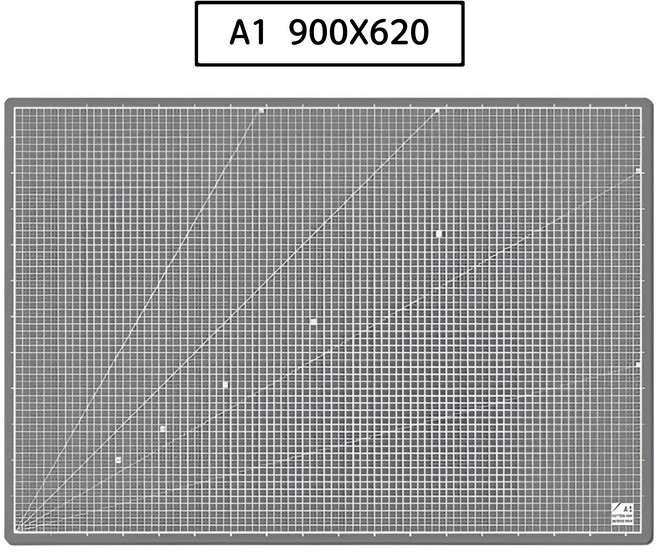 [오피스온] 윈스타 칼라 커팅매트, 그레이