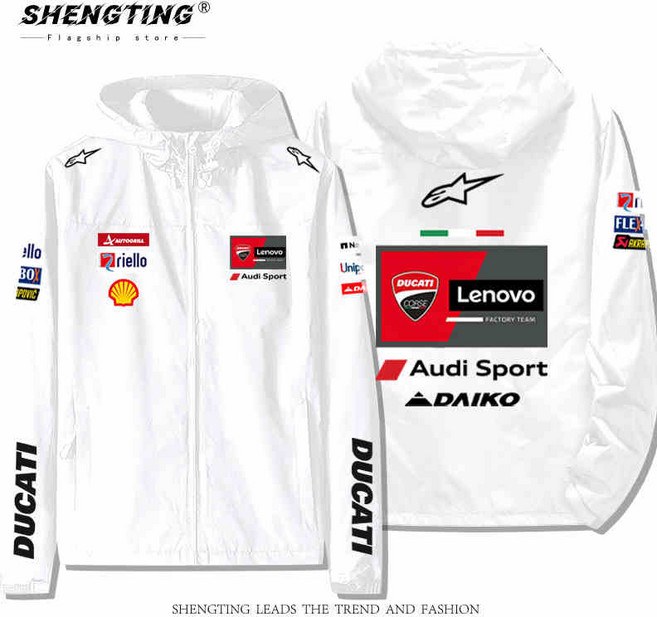 두카티 X A스타 바이크 방수 바람막이 자켓