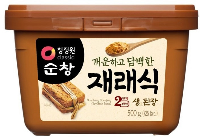 CJ 清淨園 大象味噌醬 500g 韓國料理 烤肉沾醬 拌麵醬 拌飯醬, 1個, 大象味噌醬500g
