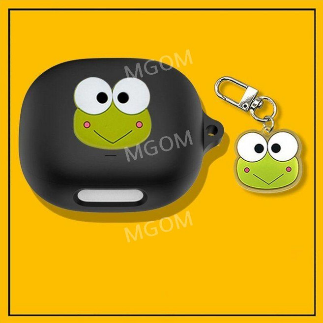 리버티4프로 케이스 호환 이어폰 Liberty4 Pro 사운드코어 Soundcore 보호커버, 리버티4 프로, 블랙+개구리