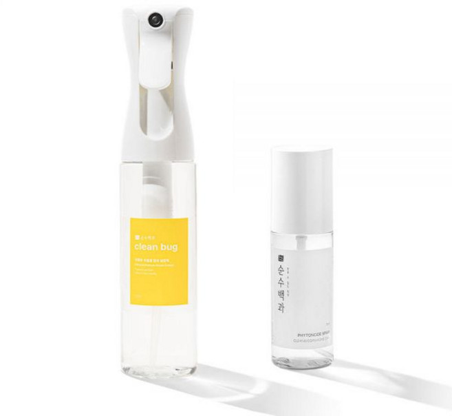 클린버그 국화꽃 추출물 좀벌레 퇴치제 좀약 퇴치약 옷장 실버피쉬 책벌레 퇴치법 300ml + 피톤치드 70ml, ⑤ 클린버그 1개, 1개