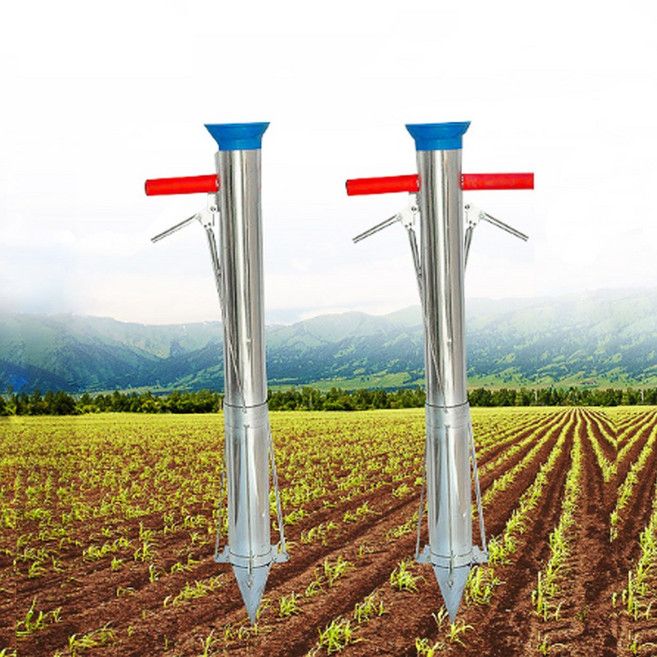 파종기 모종이식기 씨앗파종기 씨앗심기 모종심기 농기구, 1개, 파종기(양쪽) 부품포함