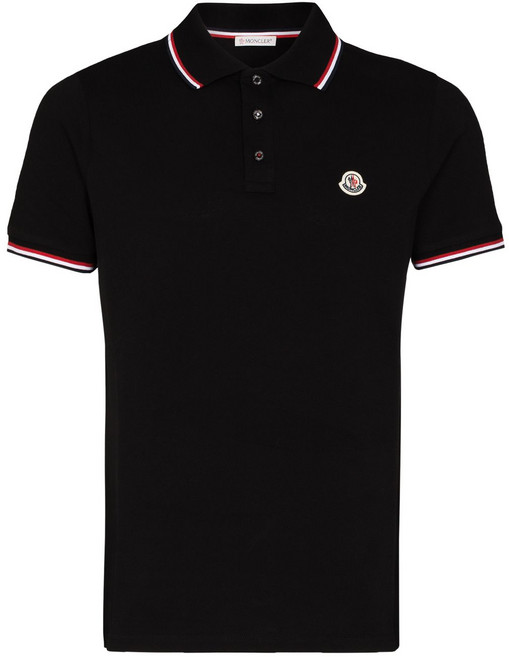 몽클레르 자개 트리밍 폴로 셔츠