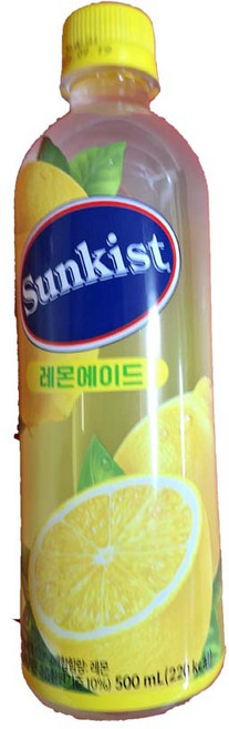 썬키스트 탄산 레몬에이드 500ml, 24개