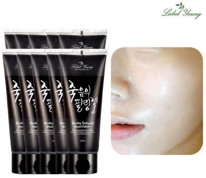 [라벨영] 저자극/얼굴각질/노폐물/블랙헤드/스크럽 쇼킹필링젤 8+2, 10개