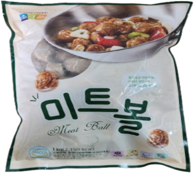 소디프 소디프 미트볼 1 kg, 4개