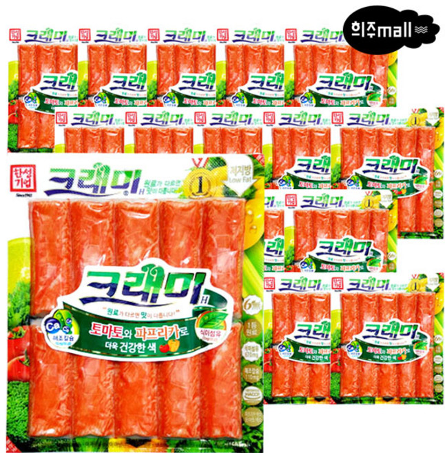 희주몰(한성)냉장 크래미 180g x 이십개 한박스제품, 3.6kg, 1개