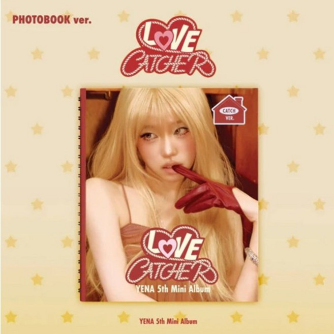 최예나 YENA 미니 5집 앨범 LOVE CATCHER CATCH Ver. (레드), 1