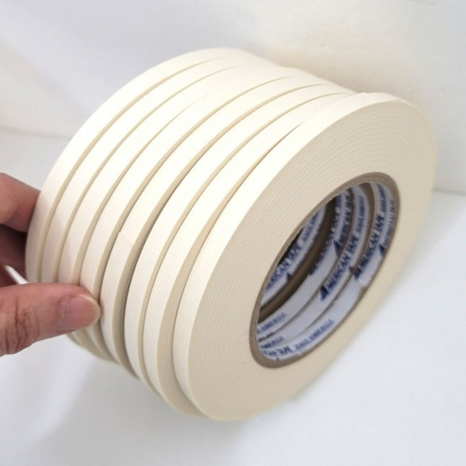아메리칸 마스킹 테이프 (PS-538) 장판테이프 (5mm-10mm), 5mm(0.5cm) x 50M