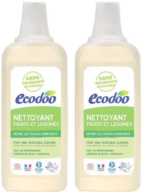 에코두 과일/야채 세정제 (에코서트 인증 1종), 750ml, 2개 - 쿠팡