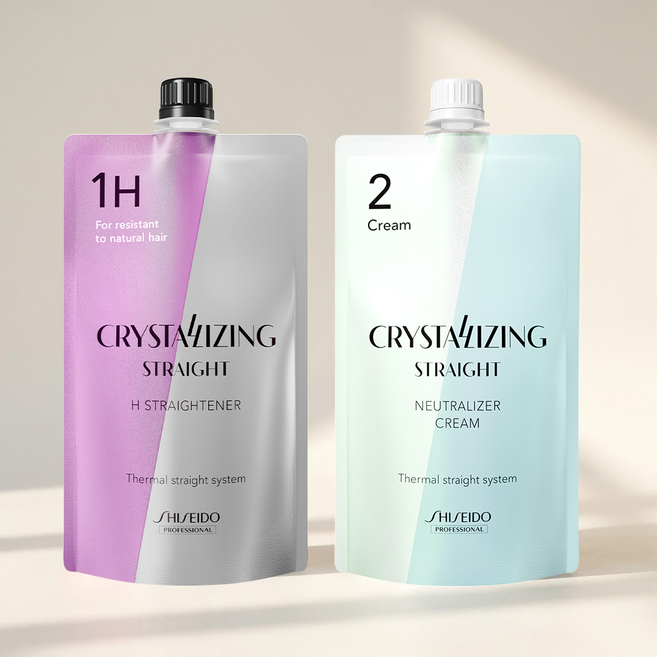 시세이도 신형 매직스트레이트 크림 매직약 1제 + 2제 각 400g, 건강모H+크림, 1개