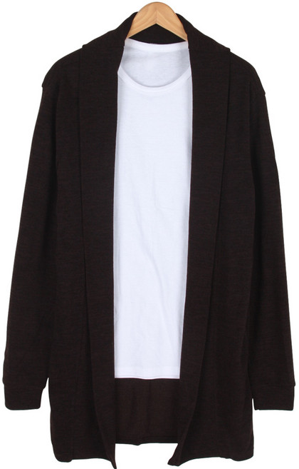 후리스타일 남성용 니트숄 가디건