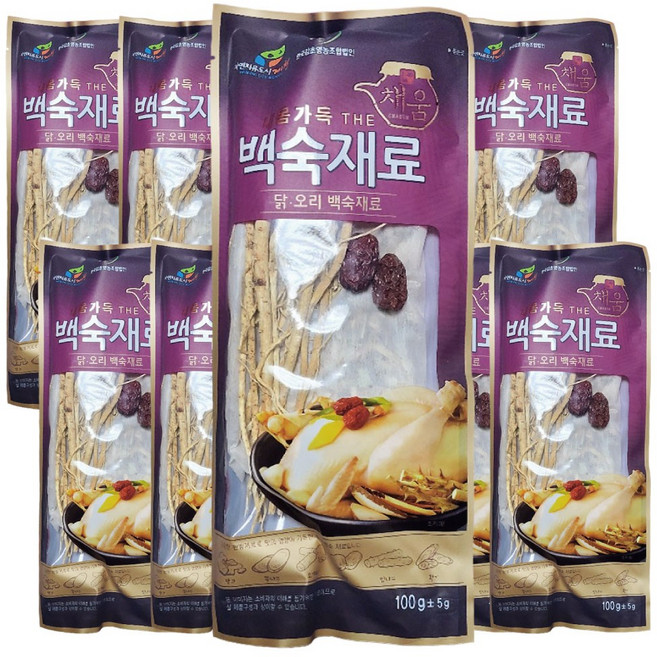 채움 통황기 대추 삼계탕재료 백숙재료 내몸가득 채움 티백, 10개, 100g