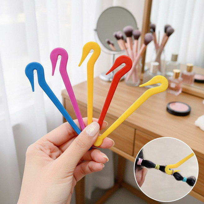 머리끈고무줄 묶고 끊고 머리끈 커팅 제거칼, 1개, 샥상랜덤