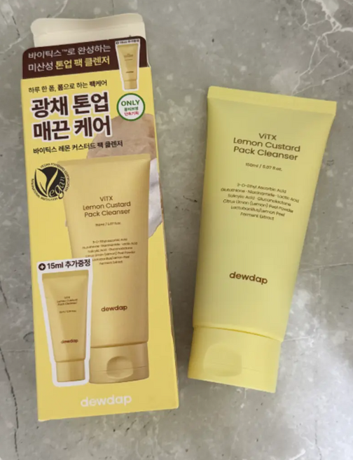 듀댑 요거트팩 클렌저 150 ml 1+1 -결광톤업 바이틱스 팩클렌저, 1개, 300ml