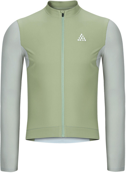 얼바인 자전거 져지 봄 남성 올리브 긴팔 저지 그린