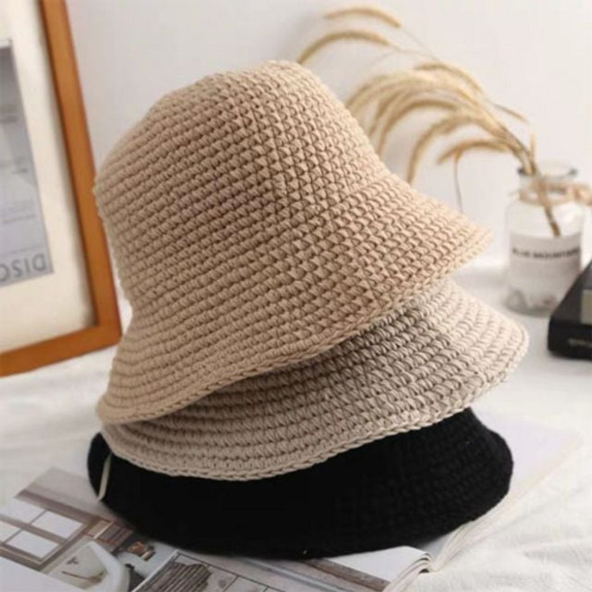 은창)어텀 볼드 니트 짜임 벙거지 모자 가을 겨울BBS