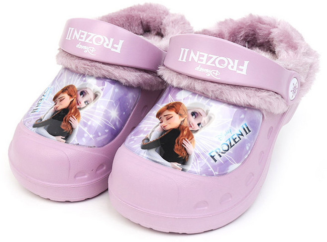 겨울왕국 로나 방한 샌들 겨울 털 슬리퍼