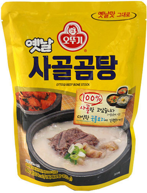(무)오뚜기 옛날사골곰탕500g, 500g, 10개