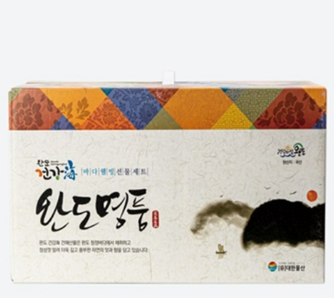 대한물산 바다웰빙선물세트 완도명품 10호 [완도산 황태 러시아산] 명절선물, 2박스