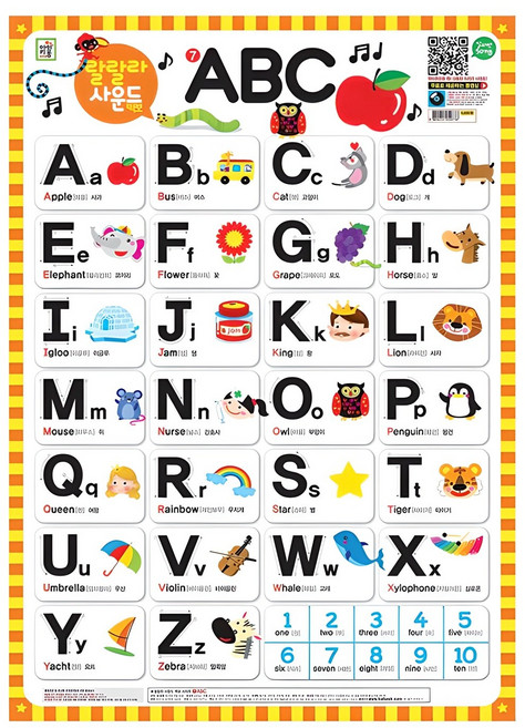 랄랄라 사운드 벽보 7: ABC, 7 ABC, 아이키움북