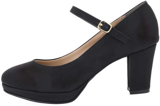 단골언니 클라우드 메리제인 가보시 펌프스 힐