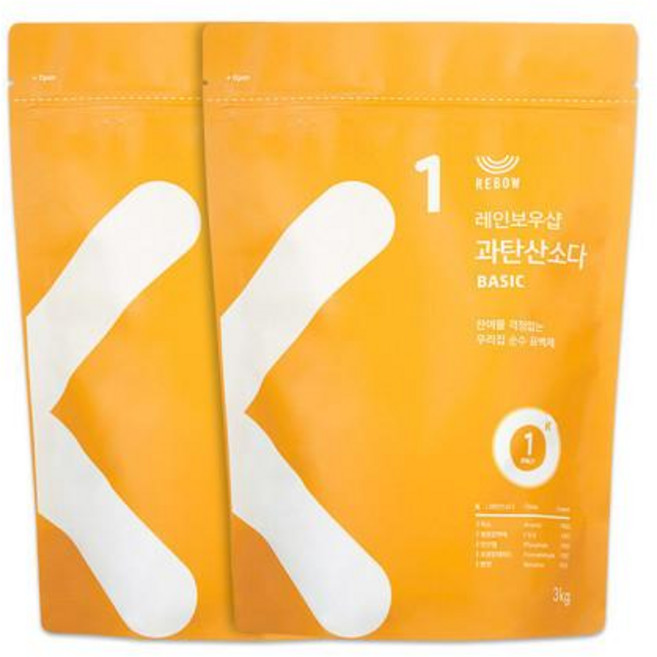 과탄산소다 베이직 3kg x 2