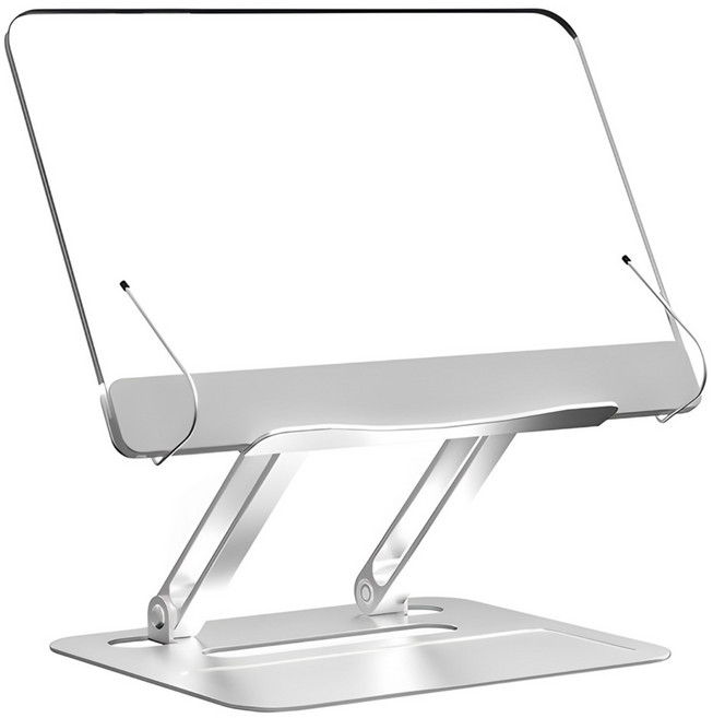 코믈리 다용도 높이 조절 접이식 독서대, 투명