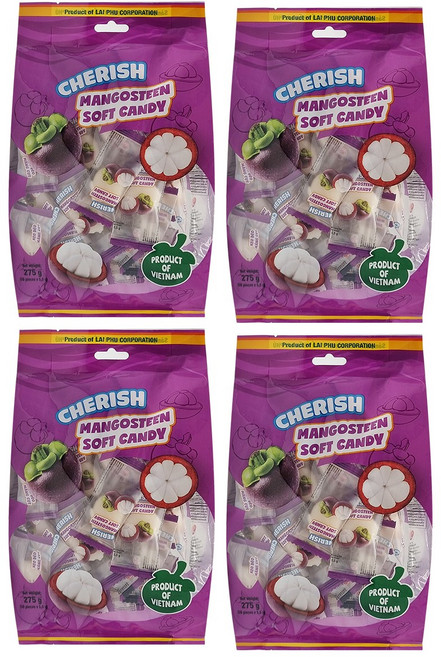 [국내배송] cherish 체리쉬 망고스틴 젤리 275g, 4개