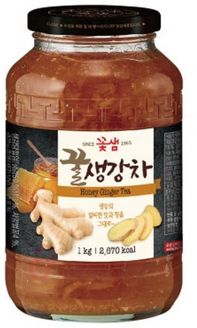 [꽃샘식품] 꿀생강 액상차, 1kg, 6개입, 1개, 1개입