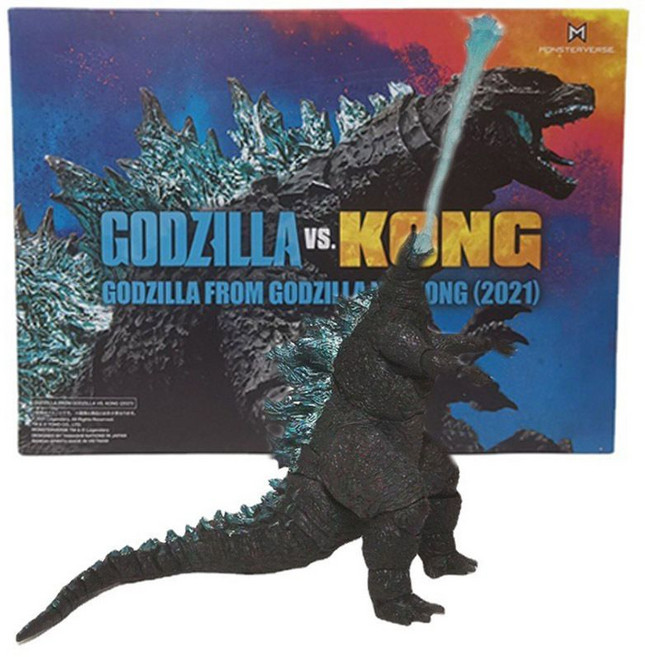 SHM 고질라 vs 콩 2021 영화 몬스터버스 NECA 피규어, 1개