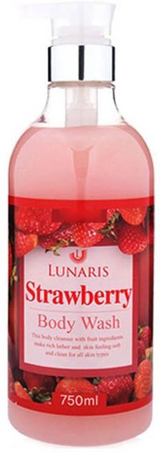 상큼한 딸기향 샤워 바디워시 750ml, 1