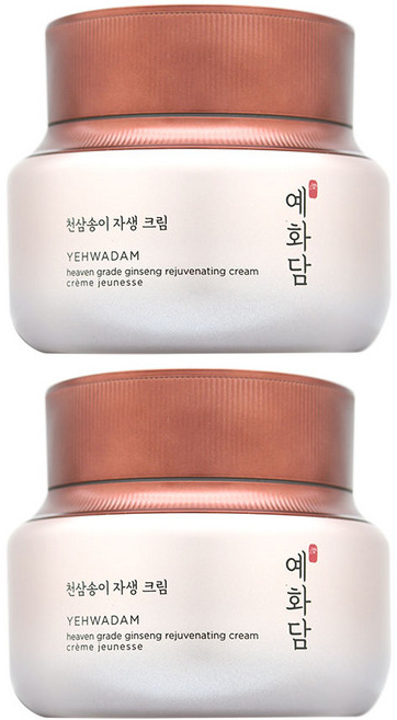 예화담 천삼송이 자생 크림, 2개, 50ml