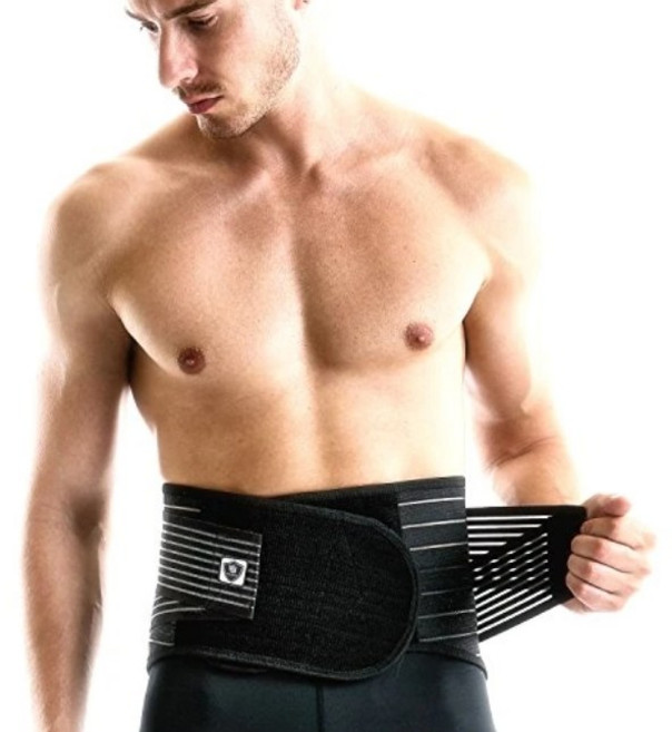 [바이탈살비오] 게르마늄 허리보호대 2중압박 C-FIT, L, 1개