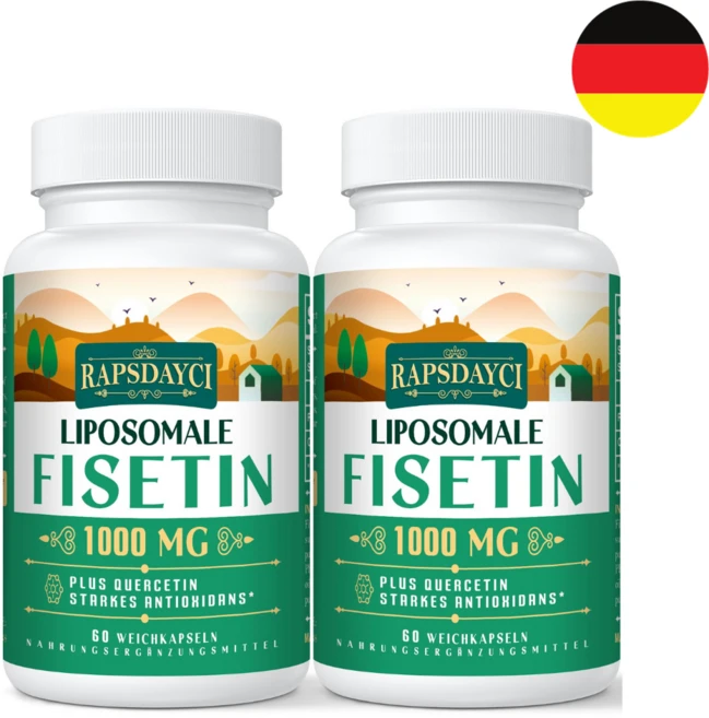 항산화 리포좀 피세틴 퀘르세틴 효능 영양제 1000mg 120캡슐, 2개, 60정 - 쿠팡