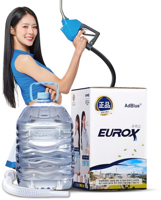 롯데정밀화학 유록스 요소수 10리터 정품 AdBlue 인증 자바라 미포함, 10L, 1개