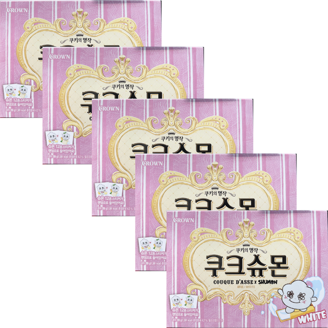 쿠크다스 쿠크슈몬 화이트, 289g, 5개
