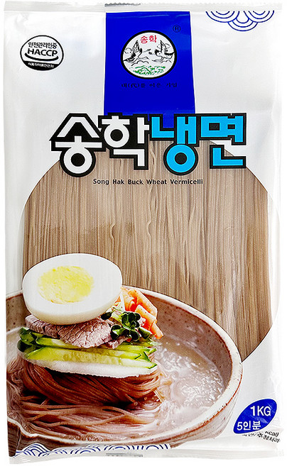 [송학식품] 송학냉면 1kg (5~6인분) _ 냉면, 1개