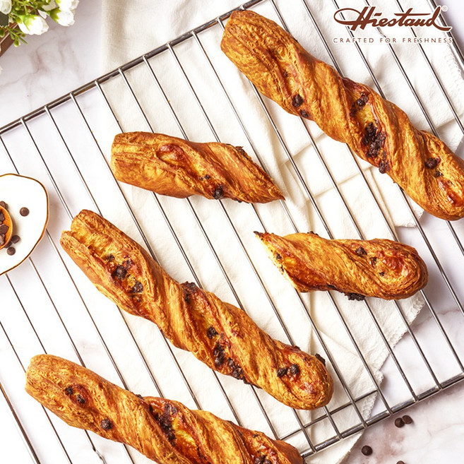 삼양사 바닐라 초코 트위스트 꽈배기 냉동 생지 80g 페스츄리 초코칩 카페 디저트 [당일발송], 20개