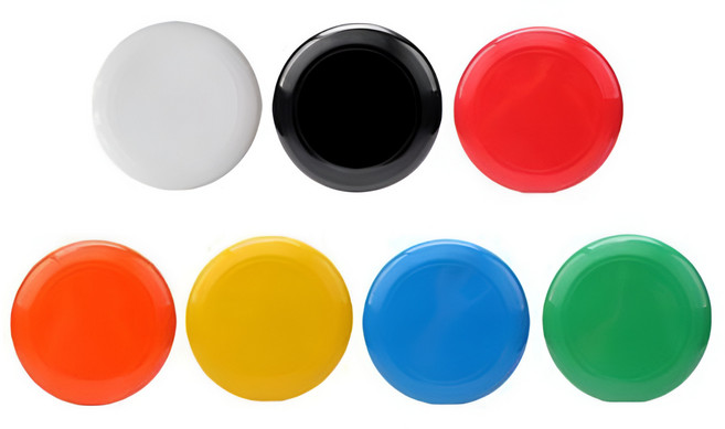 그로우에듀 플라잉디스크 27cm 대형 원반 놀이체육 체육시간 수업 스포츠클럽, 1개, 주황