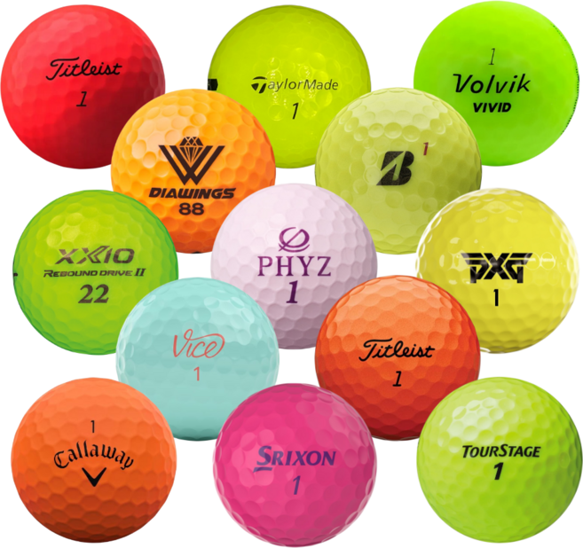 나왕골프 메이저/유명골프공 혼합 로스트볼 A/A-급, 1개, 40개입, 나왕골프 메이저/유명골프공 혼합 컬러 A/A-급