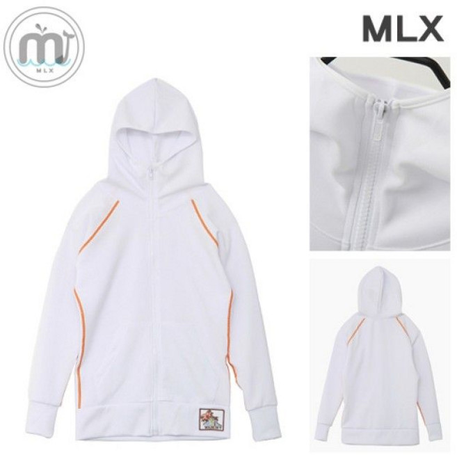 (MLX) 공용 비치 웨어룩 스노우 집업후드 수영복-DM_121