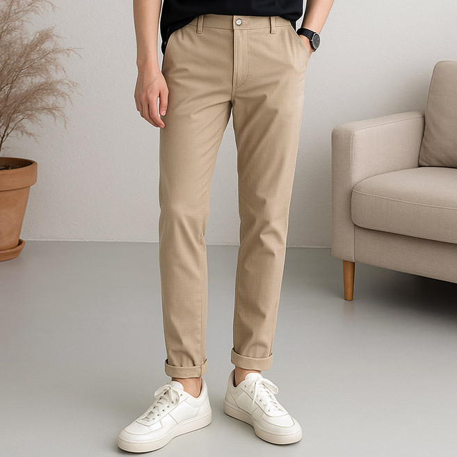 스토리원 남자 밴딩 치노 슬랙스 정장 쿨 여름 바지 JG-SSBM034