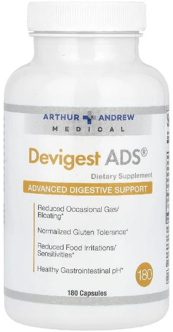 아서 앤드류 메디컬 Devigest ADS 캡슐 180정, 180 개, 1개 - 쿠팡