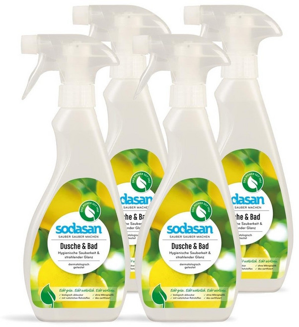 소다산 욕실 청소 액체 세제 세정제 500ml 4개