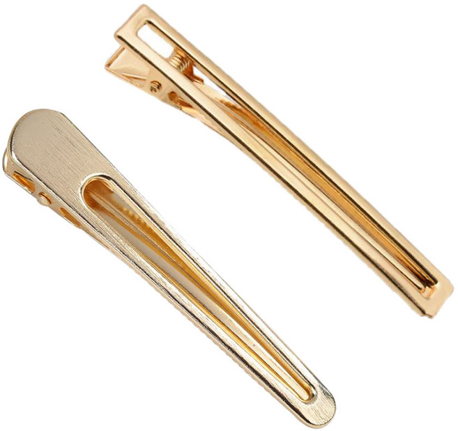 걸핀스 [CL808]골든라인메탈집게핀2P