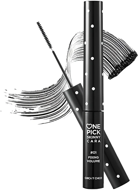 치카이치코 원픽 스키니카라 마스카라 3g, 01픽싱볼륨, 1개 - 쿠팡